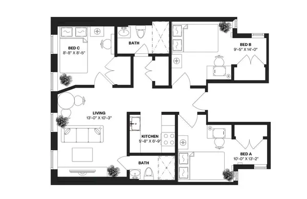 Coliving in Morningside Heights - Manhattan, New York