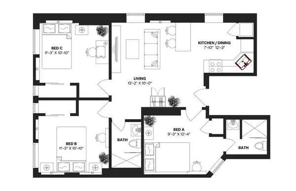 Coliving in Morningside Heights - Manhattan, New York