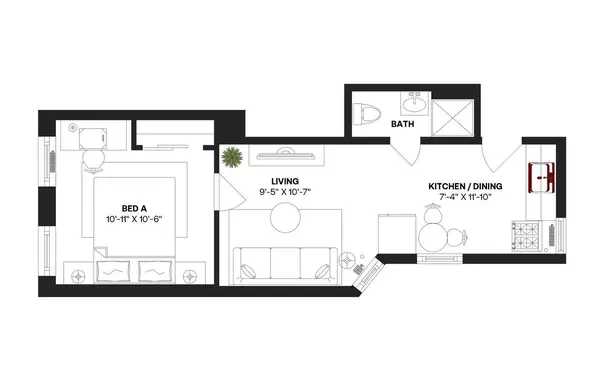 1 bedroom apartment for rent in Chelsea - Manhattan, New York