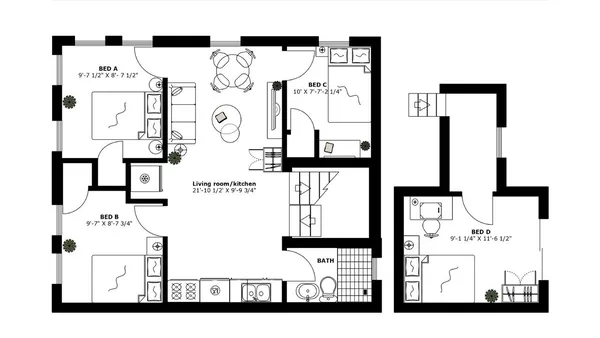 Coliving in North End - Boston, Boston