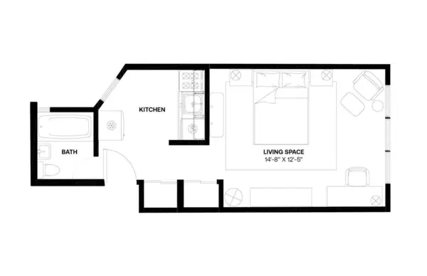 Studio Apartment for rent in Upper East Side - Manhattan, New York