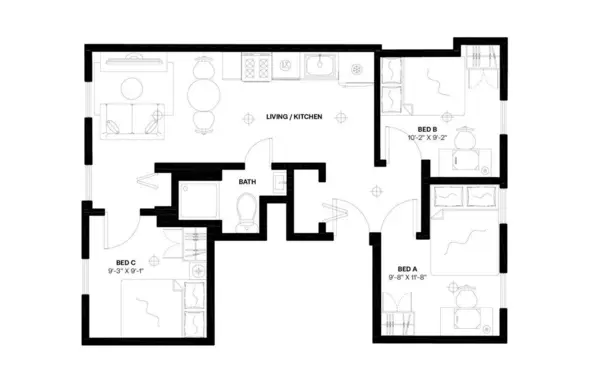 Coliving in North End - Boston, Boston