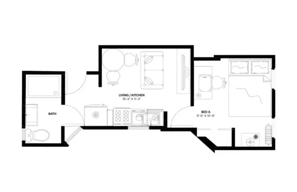 1 bedroom apartment for rent in Midtown West - Manhattan, New York