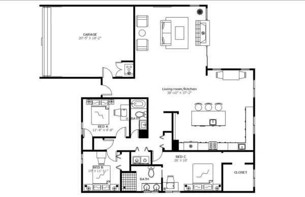 Coliving in North Austin Civic Association - North Austin, Austin