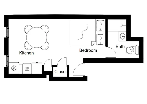 Studio Apartment for rent in Upper East Side - Manhattan, New York