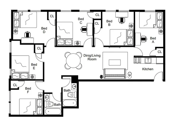 Coliving in Morningside Heights - Manhattan, New York