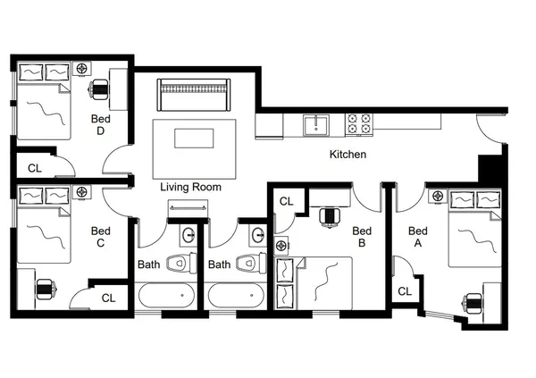 Coliving in Morningside Heights - Manhattan, New York