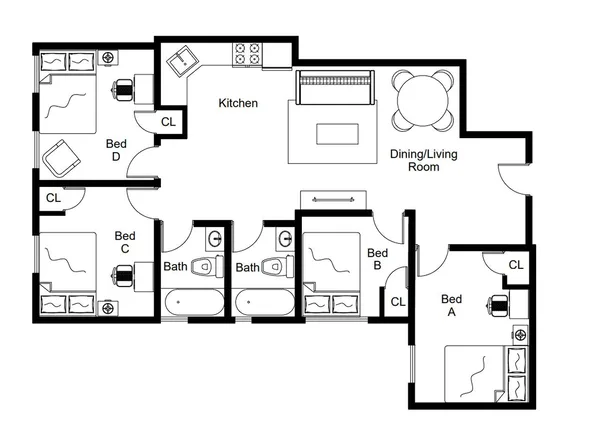 Coliving in Morningside Heights - Manhattan, New York