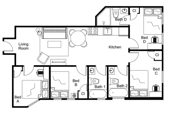 Coliving in Morningside Heights - Manhattan, New York