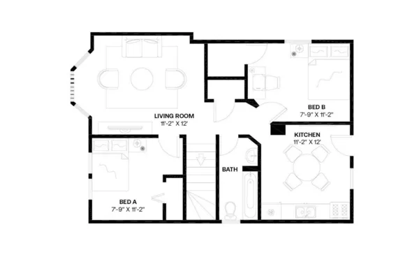 2 bedrooms apartment for rent in Roscoe Village - North Side, Chicago