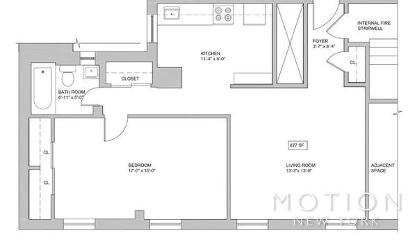 1 bedroom apartment for rent in Midtown West - Manhattan, New York