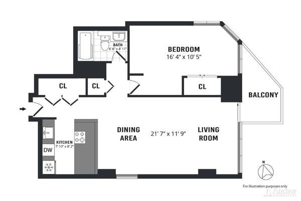 1 bedroom apartment for rent in Upper West Side - Manhattan, New York
