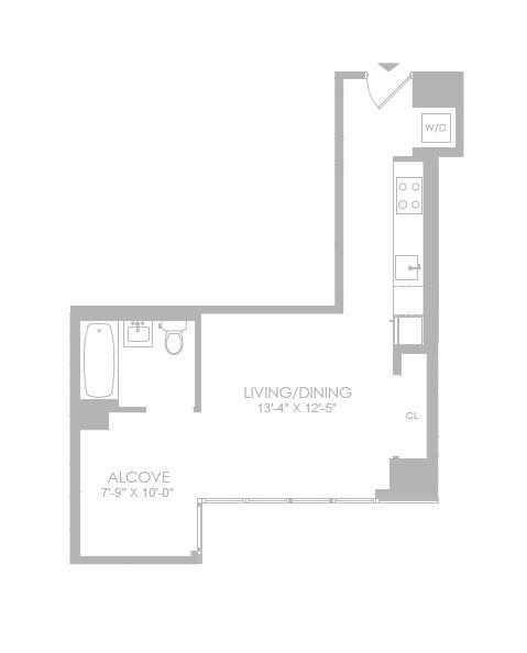 1 bedroom apartment for rent in Midtown West - Manhattan, New York