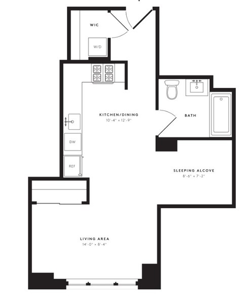 1 bedroom apartment for rent in Midtown West - Manhattan, New York