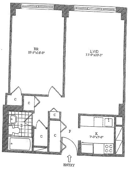 1 bedroom apartment for rent in Upper West Side - Manhattan, New York