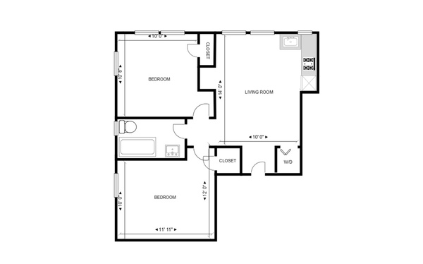 2 bedrooms apartment for rent in Upper West Side - Manhattan, New York