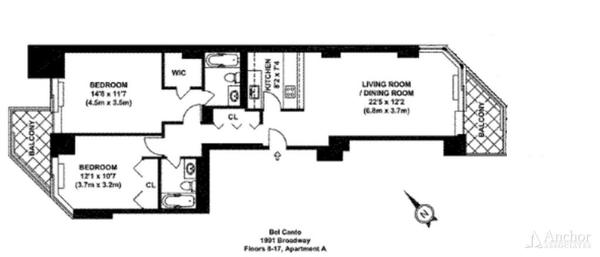 2 bedrooms apartment for rent in Upper West Side - Manhattan, New York