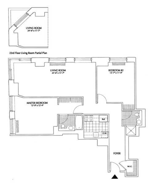 2 bedrooms apartment for rent in Financial District - Manhattan, New York
