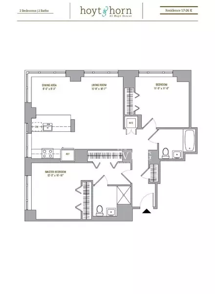 2 bedrooms apartment for rent in Downtown Brooklyn - Brooklyn, New York