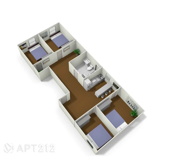 4 bedrooms apartment for rent in Soho - Manhattan, New York