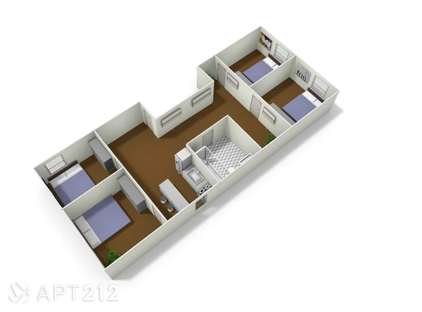 4 bedrooms apartment for rent in Soho - Manhattan, New York