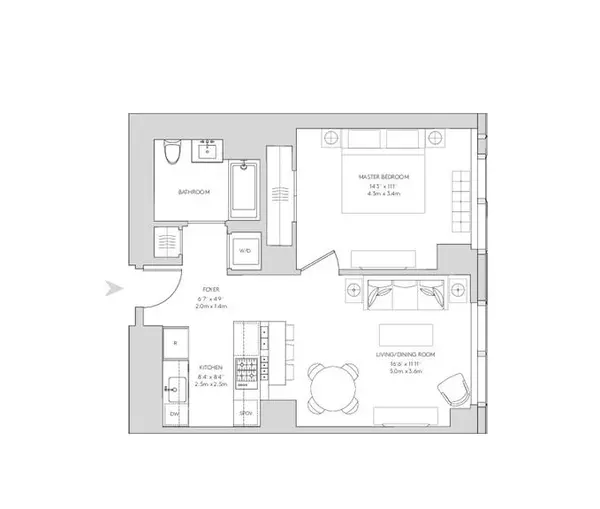 1 bedroom apartment for rent in China Town / Little Italy - Manhattan, New York